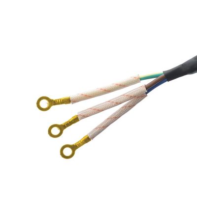 Op maat gemaakte ondersteuning Software Reengineering SNI Certified 16A Plug Braided Power Cord Extension Cords voor witte laptops