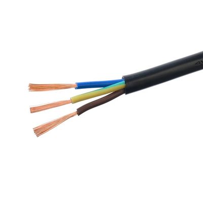 IEC 60227 Standaard H05vv-f 3g1.0mm2 3g1 PVC-bekleed koperen stroomkabel voor geaarde koelkasten en huishoudelijke apparaten