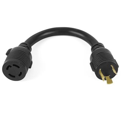 Etl Gecertificeerd 30AMP SJTW 10 AWG 25 voet L6-30p tot L14-30r Receptacle Sjt Extension Cord