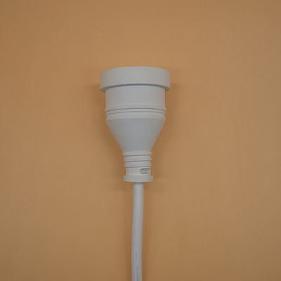 Standaard AC-stroomkoord Australië AU 3-pin plug Custom Length White Power Extension Lead Cord Nominale stroom 5A