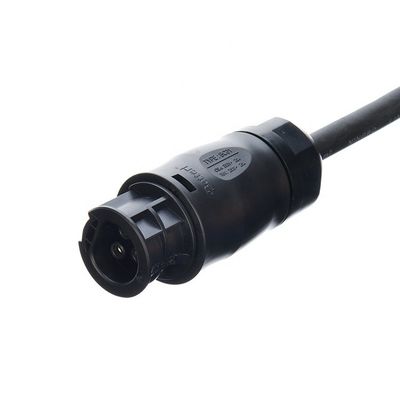 Gecertificeerd DIN VDE 0620/EN 50075 1990 Geïsoleerde rubberkabel Euro 16A 3 Pin Plug H07rn f voor zonne-energie PV1-f Kabel 4mm2 6mm2