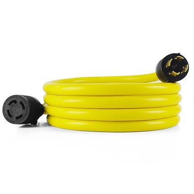 ETL-gecertificeerde 30 ampere generatorinlaatbox NEMA L14-30P L14-30R Industrieel kabel 8 AWG