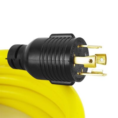 ETL-gecertificeerde 30 ampere generatorinlaatbox NEMA L14-30P L14-30R Industrieel kabel 8 AWG