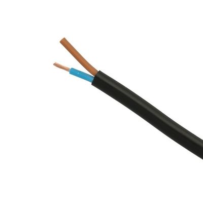 Flexible kabel voor kleine elektrische instrumenten in de binnenruimte Stroomkabels 2 kernen Vde H03vvh2 f Koper PVC isolatiecontrole