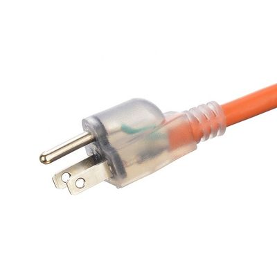 ETL 16 Gauge 3 Pin Heavy Duty 100m Outdoor Electrical Extension Cord 220V Power Cable US met NEMA Vrouwelijk Eind