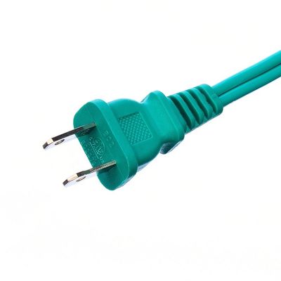 AC Power Cord 2 Prong 6 voet met 3 gepolariseerde stopcontacten en veiligheidsslide cover 13A/1625W 16 AWG Indoor Extension Cord ETL