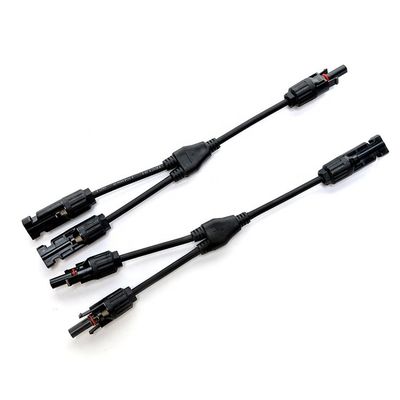 DC 1500V PV004 aansluiting Elektrische draad voor zonne-installaties 100M/1roll Lengte Y Type Zonne-PV-aftakkabel