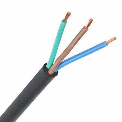 VDE-normen H05rn f 3g1 0mm2 Multi-Core Koperen Rubber Geïsoleerde Kabel met Rubber Isolation Control Kabel
