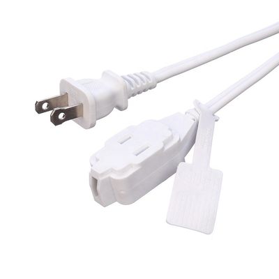 Laptop stopcontact verlengkabels met PVC-mantel en kopermateriaal 125V aangepast ETL-standaard