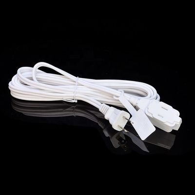 Laptop stopcontact verlengkabels met PVC-mantel en kopermateriaal 125V aangepast ETL-standaard