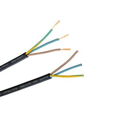 VDE-gecertificeerd H05rnf 3x1 5 Grond koperrubberkabel 100m rollen Flexible elektrische draad voor industriële installaties