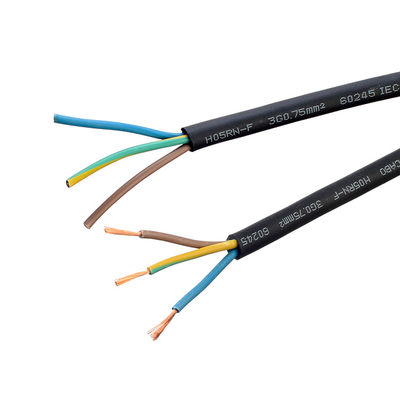 Industriële omgevingen H07rnf 3g1 5 Vlam- en brandbestendig Buitengebruik Rubberdraad Elektrische draad 100M per rol