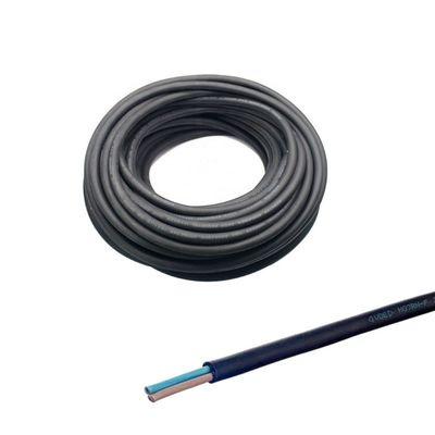 VDE KC Gecertificeerd H07rnf 2 Kern Vlambestand 2x0 75 Elektriciteitsdraad Ce Ccc Goedkeuring Veilig waterdicht stroomkabel