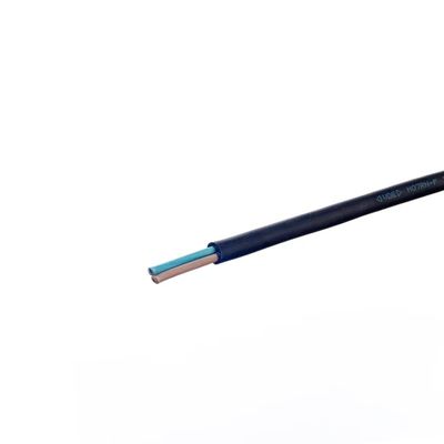 VDE KC Gecertificeerd H07rnf 2 Kern Vlambestand 2x0 75 Elektriciteitsdraad Ce Ccc Goedkeuring Veilig waterdicht stroomkabel
