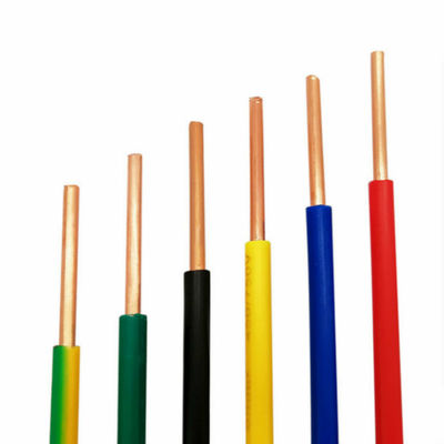 450/750V H07v U 1,5 mm2 2,5 mm2 Pure Solid Copper Wire met PVC geïsoleerde stroomkabel voor hoge spanning