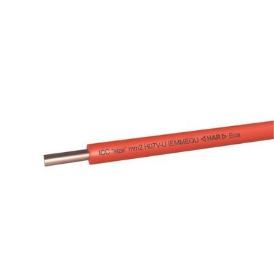 1.5mm2/2.5mm2 Industrieel elektrisch draad Ho7v U met PVC geïsoleerde stroomkabel