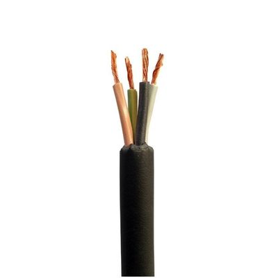 NEGEVOLTANTIE Industrieel materiaal Vervaardiging H07rn f 4x1 5 Flexible Multi-Core Solid Copper Wire voor Heavy Duty Industrial