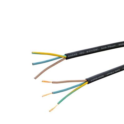 450/750v Nominale Spanning Rubberen omhulsel Koper Huishoudelijk Draadkabel H07rn f 2x1 5 Leidermateriaal in aangepaste kleuren