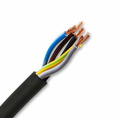 Rubber Jacket H07rn f 5x10 Flexible Multi-Cores Soft Solid Copper 450/750v Communicatie-stroomkabels voor industrieel gebruik