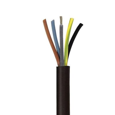 Rubber Jacket H07rn f 5x10 Flexible Multi-Cores Soft Solid Copper 450/750v Communicatie-stroomkabels voor industrieel gebruik
