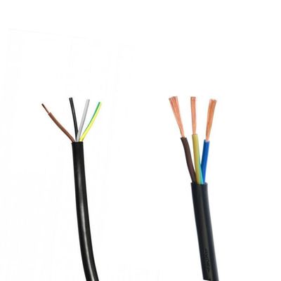 100% pure koperkabel PVC geïsoleerd H05vv f 3gx1 H05vv f 4g1 3cores 4 cores Multi-core draad Aanpassing draad