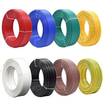 Multicore 0,75mm Rvv kabel 2 3 4 Kernen met PVC geïsoleerde stroomkabel 300/500v omhulde draad voor lage spanning toepassingen