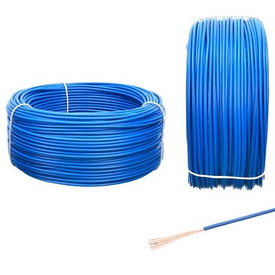 100% Cooper VDE-gecertificeerde enkelkern 1,5 mm2 flexibele elektrische kabel met PVC-isolatiecontrole en BV/BVR-standaard