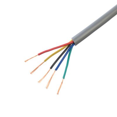 Flexible power cables H05vv-f 5 Core 0.5mm/1 mm Sq Koper Solid Conductor Elektrische draad voor huishoudelijke gebouwdraad